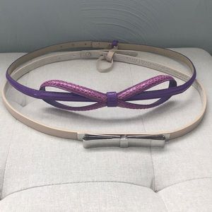 White House Black Market Leather Belts